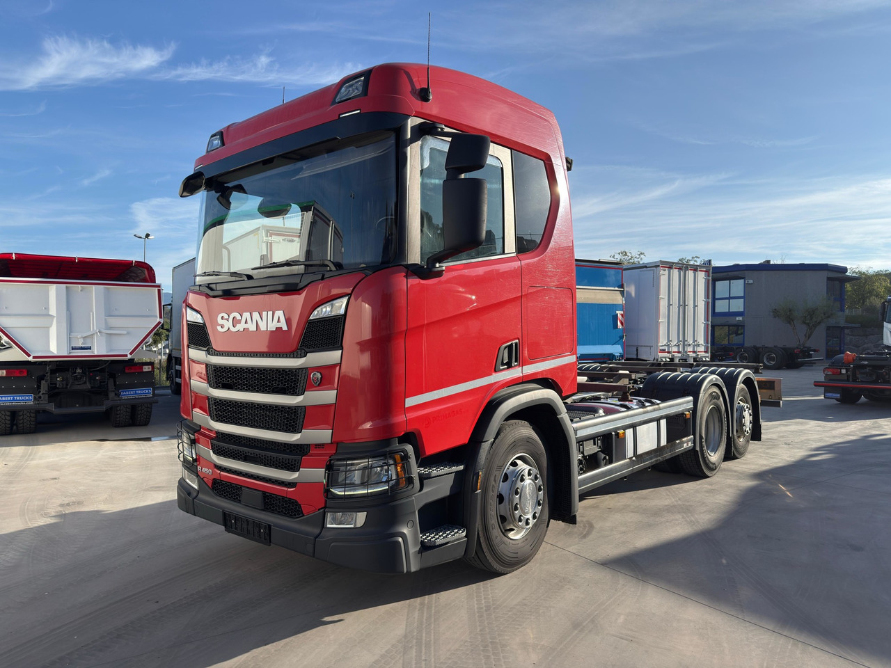 SCANIA R450 E6 (Chassis) - Važiuoklės sunkvežimis: foto 1 SCANIA R450 E6 (Chassis) - Važiuoklės sunkvežimis: foto 1