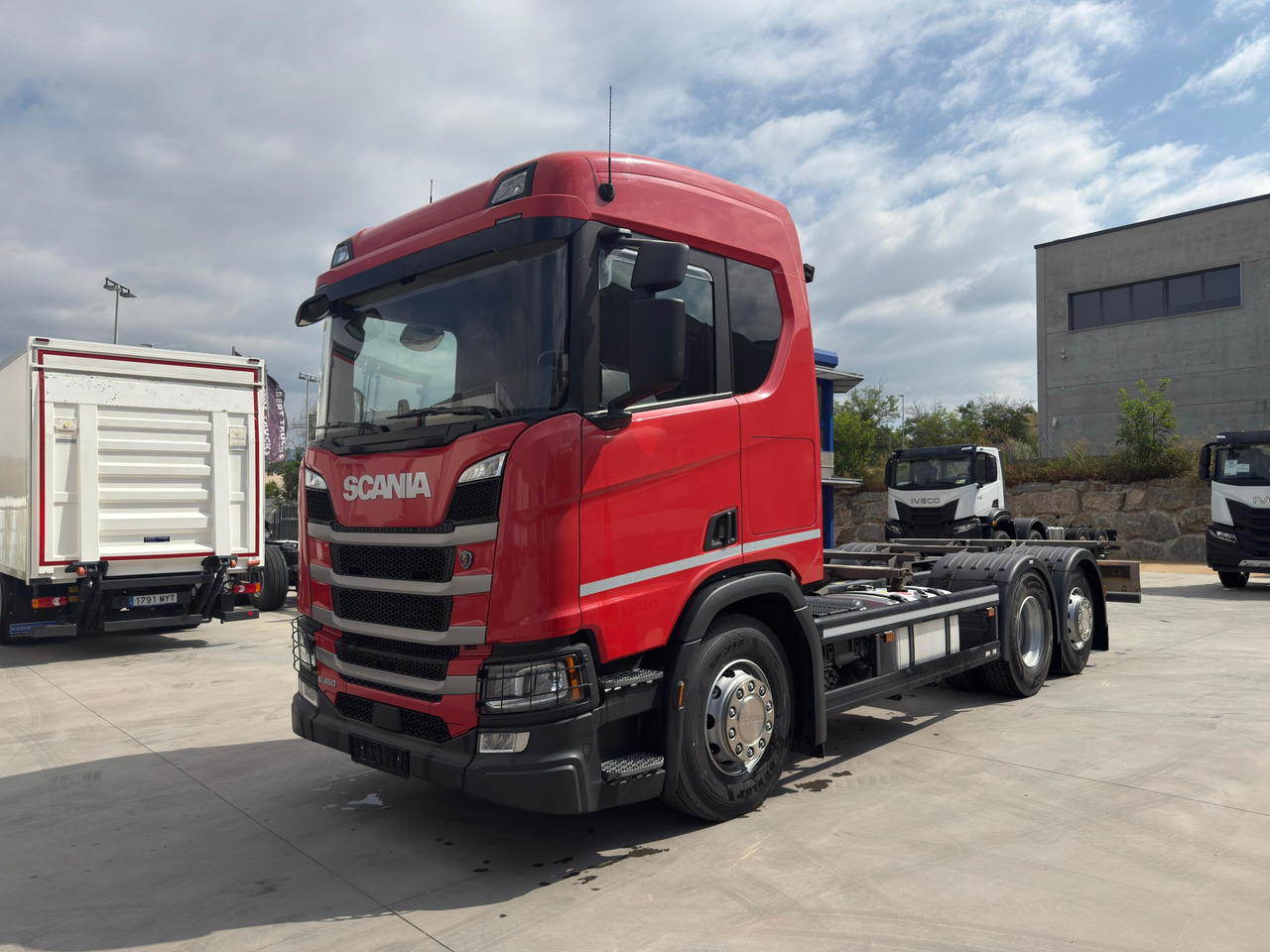 SCANIA R450 E6 (Chassis) - Važiuoklės sunkvežimis: foto 1 SCANIA R450 E6 (Chassis) - Važiuoklės sunkvežimis: foto 1