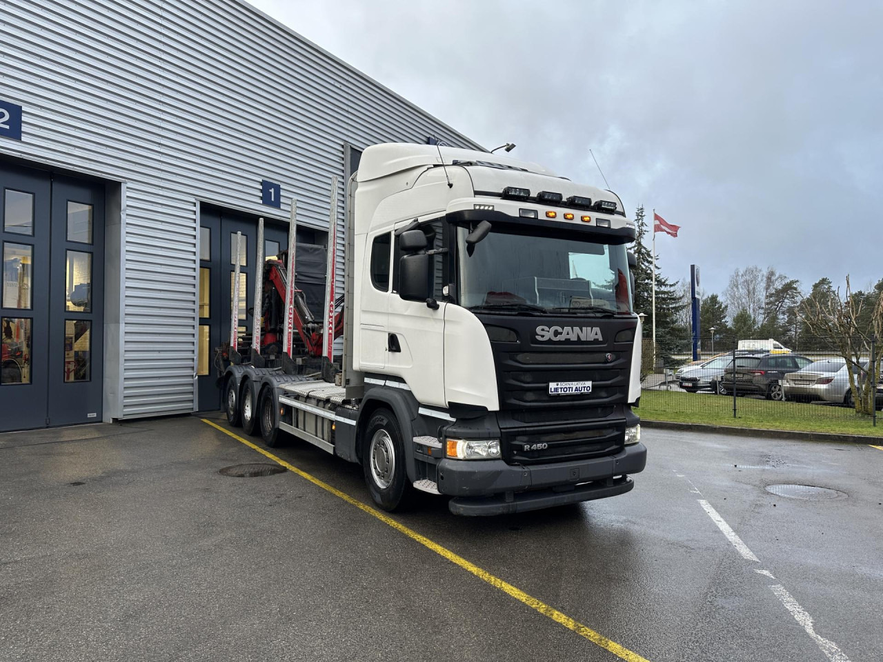 SCANIA R 450 LB8x4*4HNB - Važiuoklės sunkvežimis: foto 1 SCANIA R 450 LB8x4*4HNB - Važiuoklės sunkvežimis: foto 1