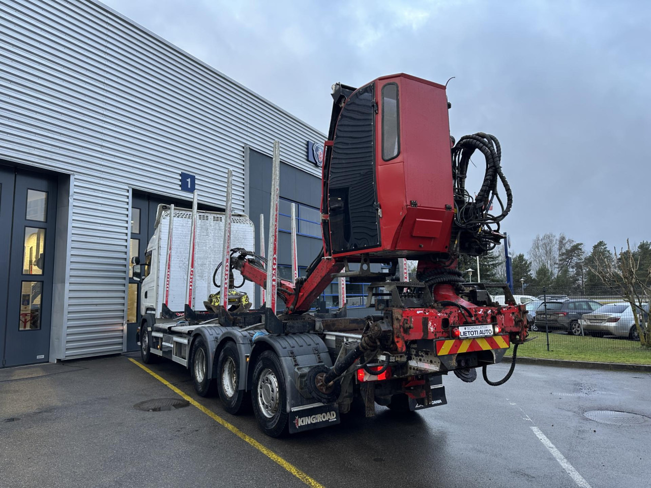 SCANIA R 450 LB8x4*4HNB - Važiuoklės sunkvežimis: foto 5 SCANIA R 450 LB8x4*4HNB - Važiuoklės sunkvežimis: foto 5