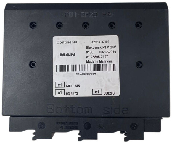 MAN Continental Elektronik PTM - Valdymo blokas: foto 1 MAN Continental Elektronik PTM - Valdymo blokas: foto 1