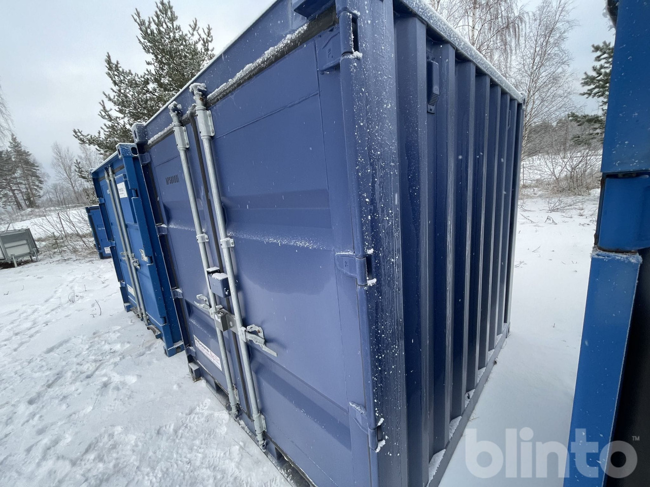 10 fot med dörr som har låskista - Jūrinis konteineris: foto 3 10 fot med dörr som har låskista - Jūrinis konteineris: foto 3
