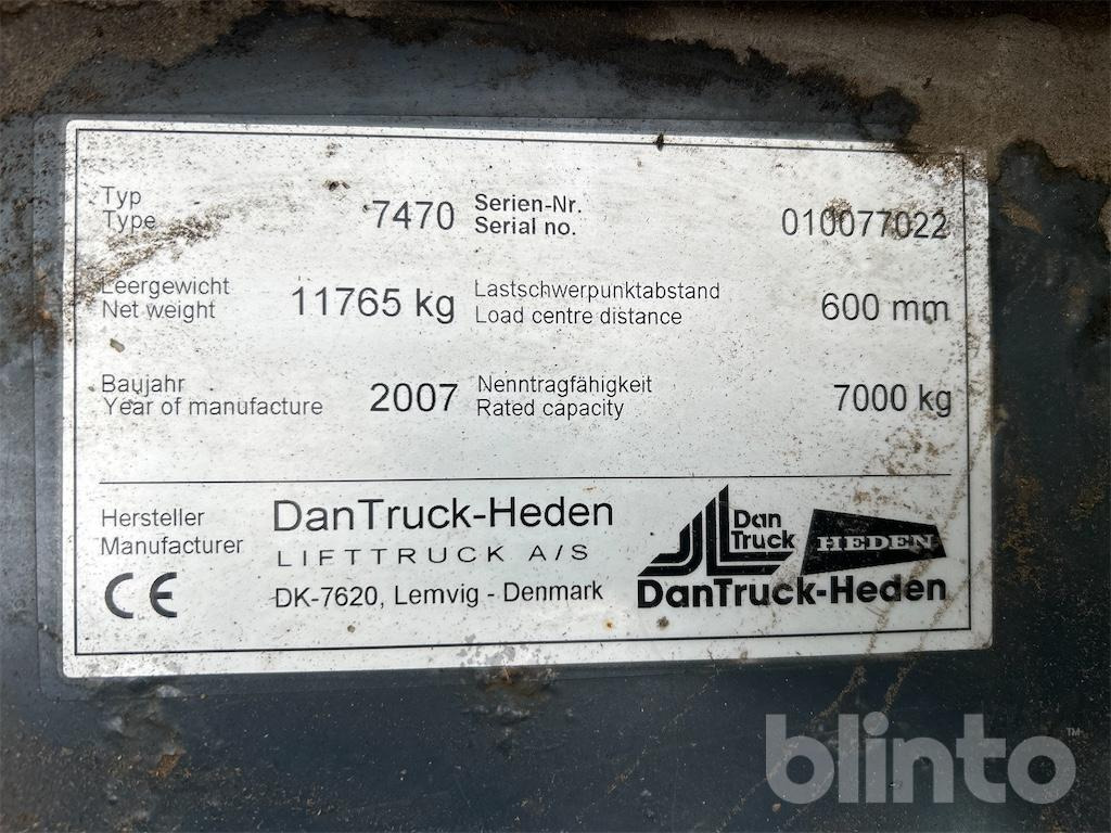 DanTruck Heden 7470 - Šakinis krautuvas: foto 5 DanTruck Heden 7470 - Šakinis krautuvas: foto 5