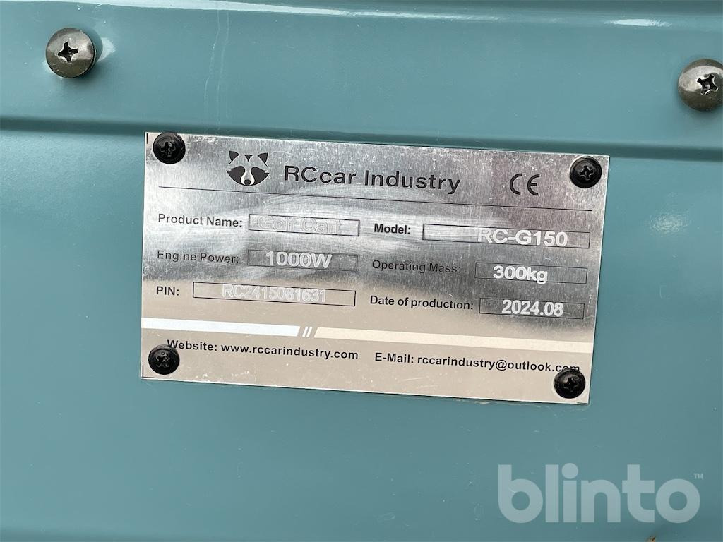 RC-G150 (2024) - Golfo vežimėlias: foto 5 RC-G150 (2024) - Golfo vežimėlias: foto 5