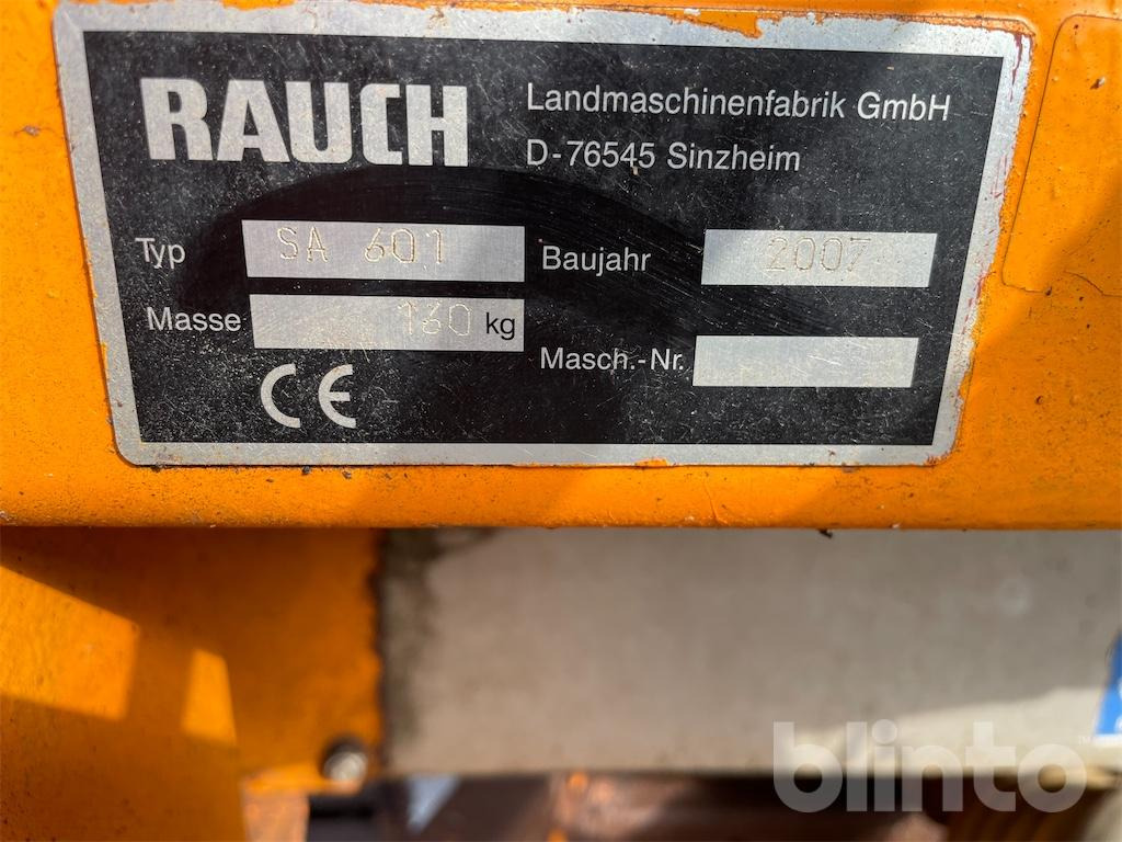 Rauch SA 601 - Smėlio/ Druskos barstytuvas: foto 5 Rauch SA 601 - Smėlio/ Druskos barstytuvas: foto 5