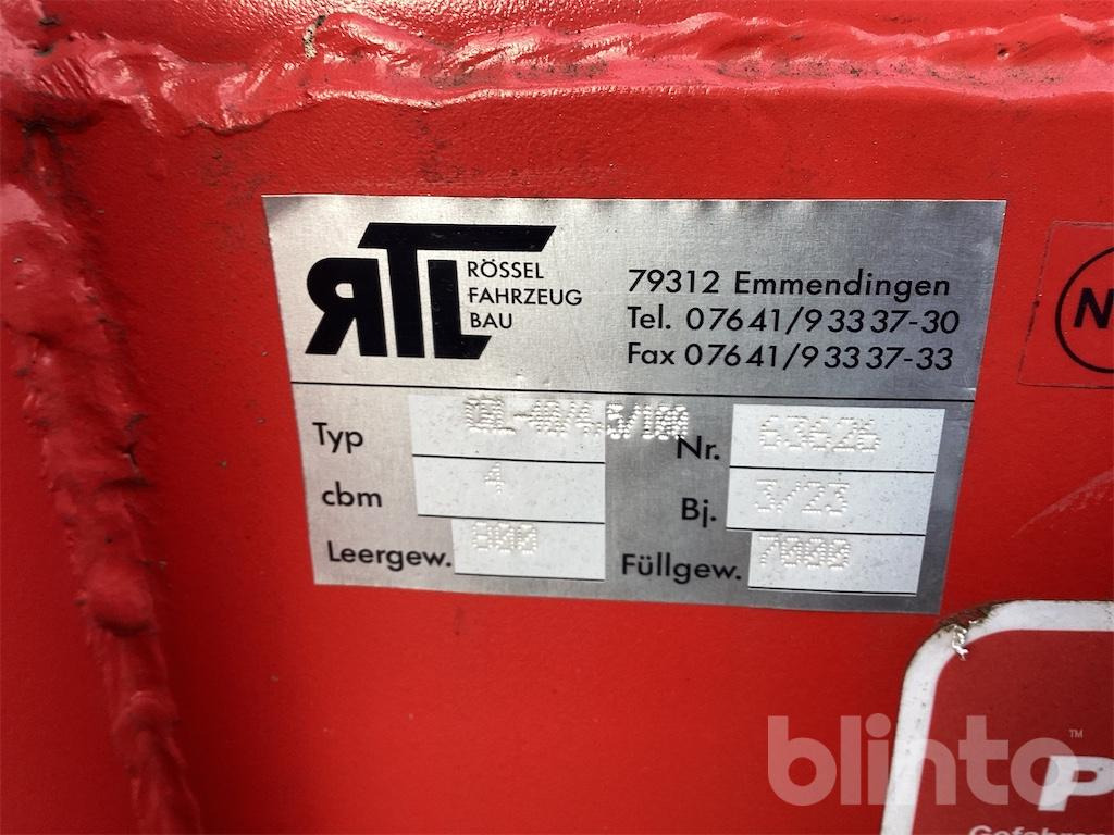 Rössler Fahrzeugbau DL-40/4/500 (2023) - Užtraukiamas konteineris: foto 5 Rössler Fahrzeugbau DL-40/4/500 (2023) - Užtraukiamas konteineris: foto 5
