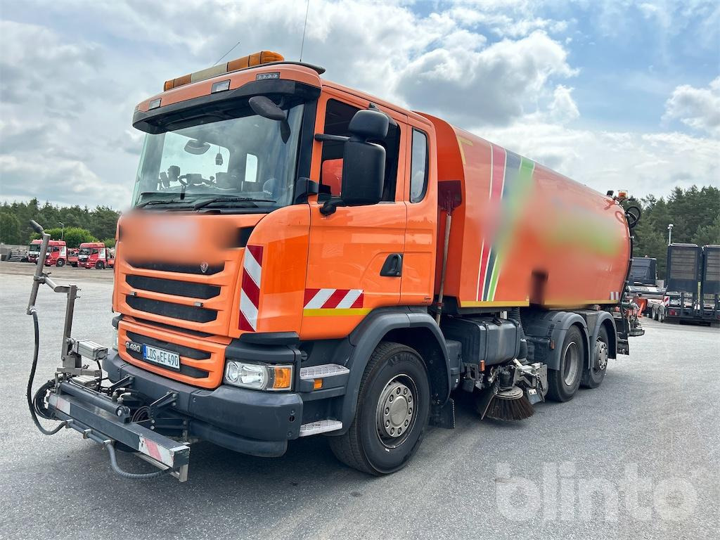 Scania G 490 mit Kobit K10 (2016) - Gatvių šlavimo mašina: foto 1 Scania G 490 mit Kobit K10 (2016) - Gatvių šlavimo mašina: foto 1