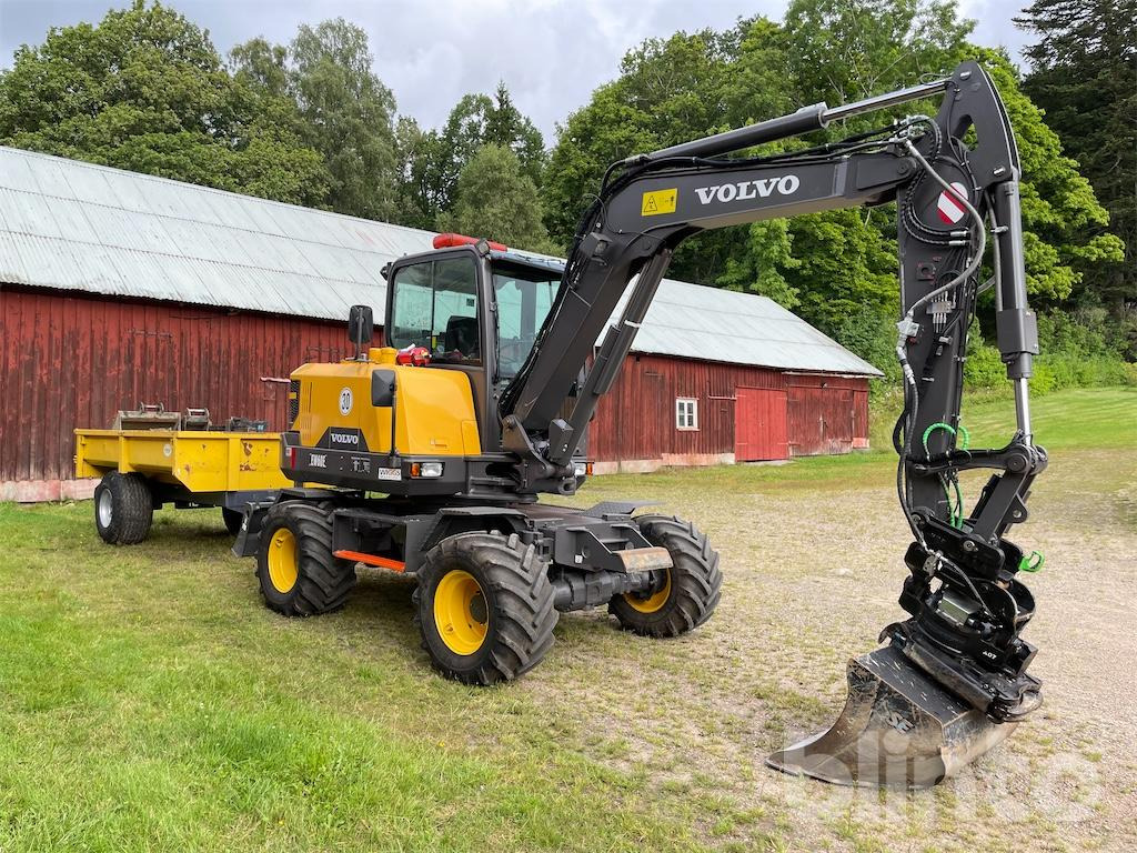 VOLVO EW60E - Ratinis ekskavatorius: foto 3 VOLVO EW60E - Ratinis ekskavatorius: foto 3