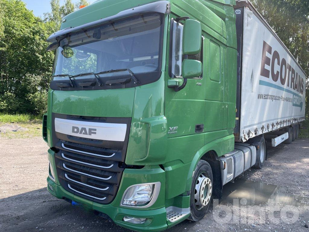 DAF - Vilkikas, Tentinė puspriekabė: foto 3 DAF - Vilkikas, Tentinė puspriekabė: foto 3