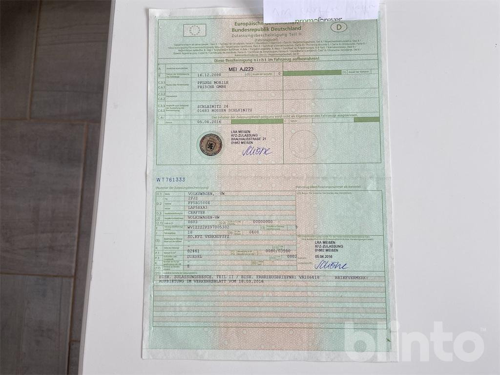 Autoparduotuvė Volkswagen Crafter: foto 11