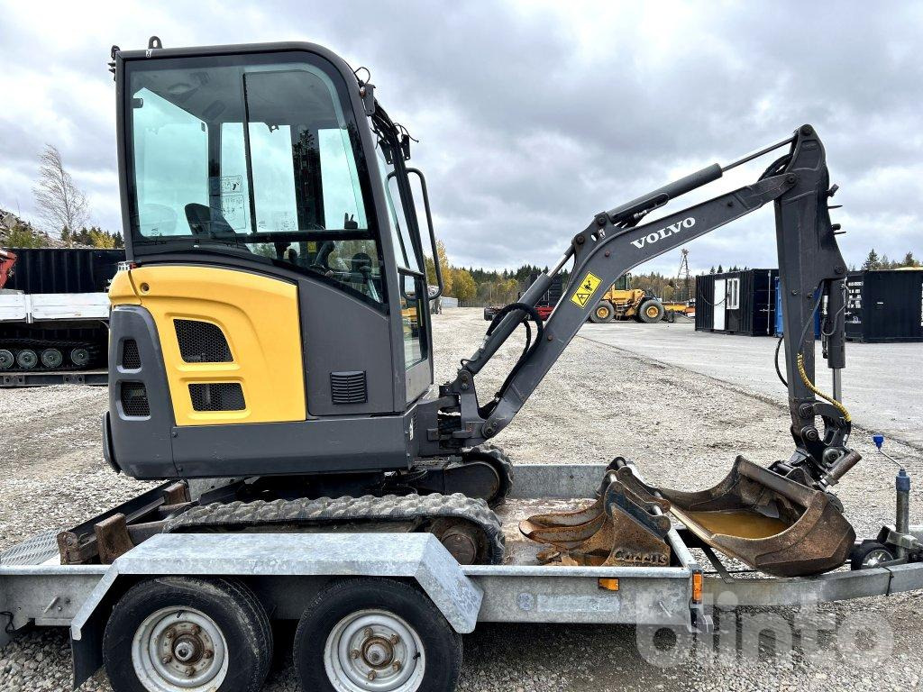 Volvo EC18D - Mini ekskavatorius: foto 1 Volvo EC18D - Mini ekskavatorius: foto 1