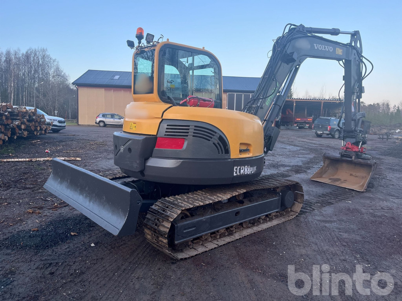 Volvo ECR88PLUS - Vikšrinis ekskavatorius: foto 5 Volvo ECR88PLUS - Vikšrinis ekskavatorius: foto 5