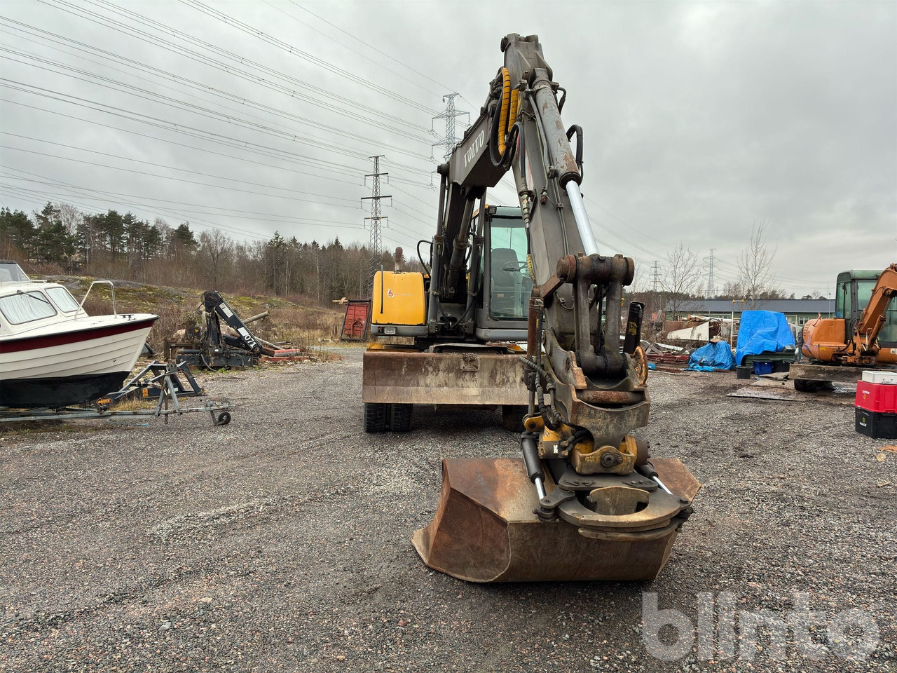 Volvo EW 140 - Ratinis ekskavatorius: foto 3 Volvo EW 140 - Ratinis ekskavatorius: foto 3