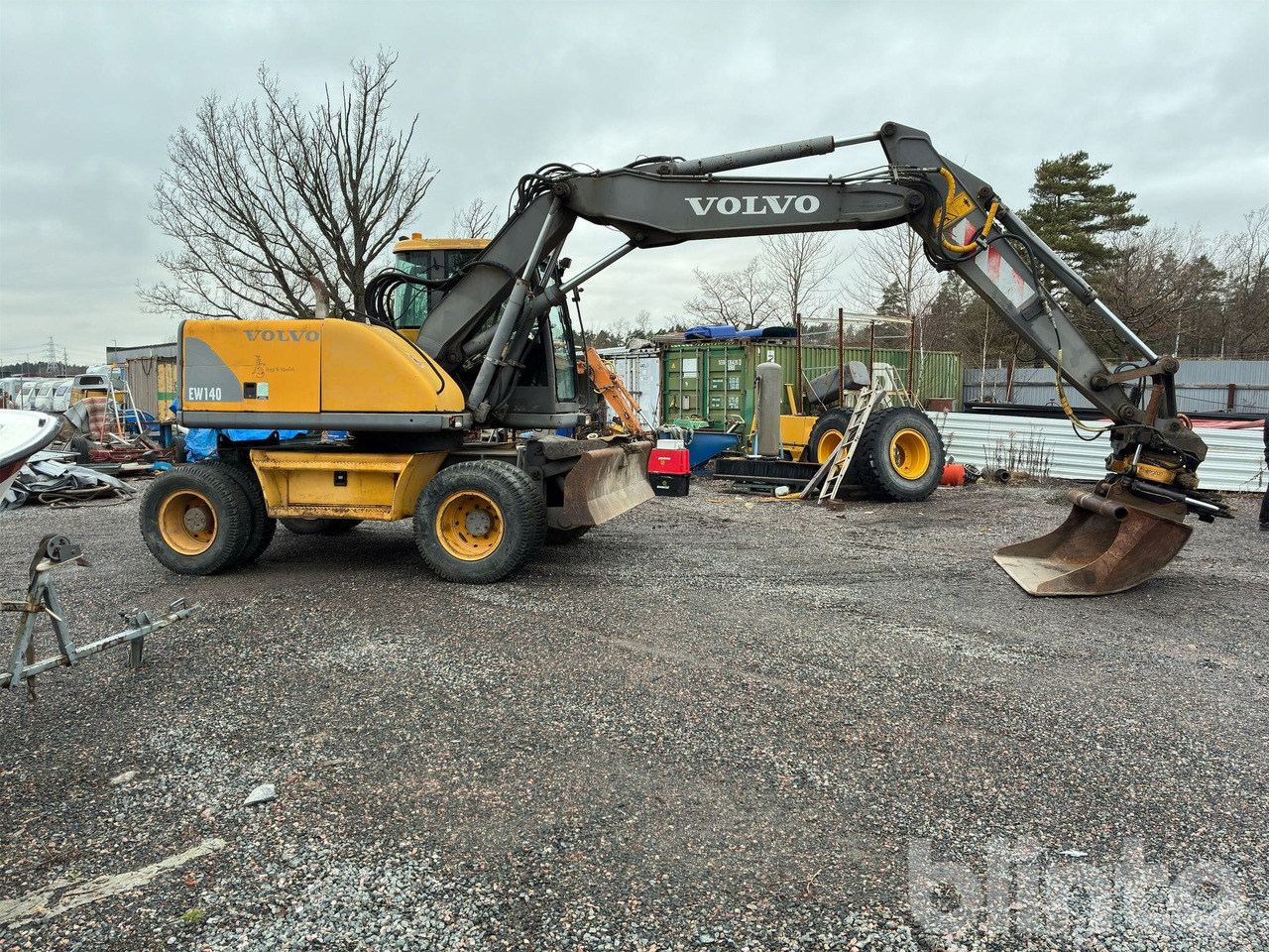 Volvo EW 140 - Ratinis ekskavatorius: foto 5 Volvo EW 140 - Ratinis ekskavatorius: foto 5