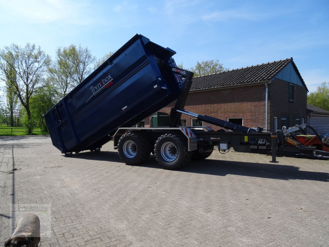 Toplift Staja TS 1862 - Kablio/ Skip loader priekaba: foto 3 Toplift Staja TS 1862 - Kablio/ Skip loader priekaba: foto 3