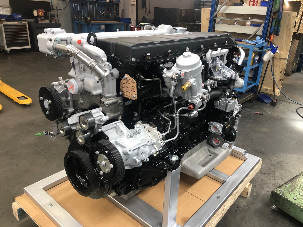 MOTORE MAN D2066LOH01 / MAN D2066 LOH01 - Variklis: foto 1 MOTORE MAN D2066LOH01 / MAN D2066 LOH01 - Variklis: foto 1