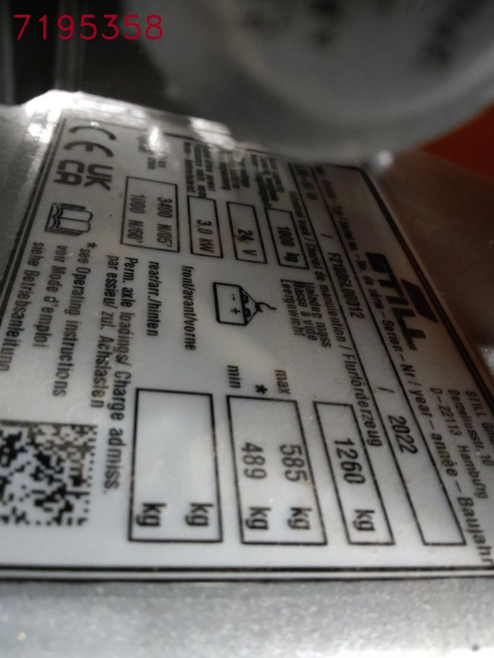 Still LTX-FF10 - Elektrinis vilkikas: foto 5 Still LTX-FF10 - Elektrinis vilkikas: foto 5