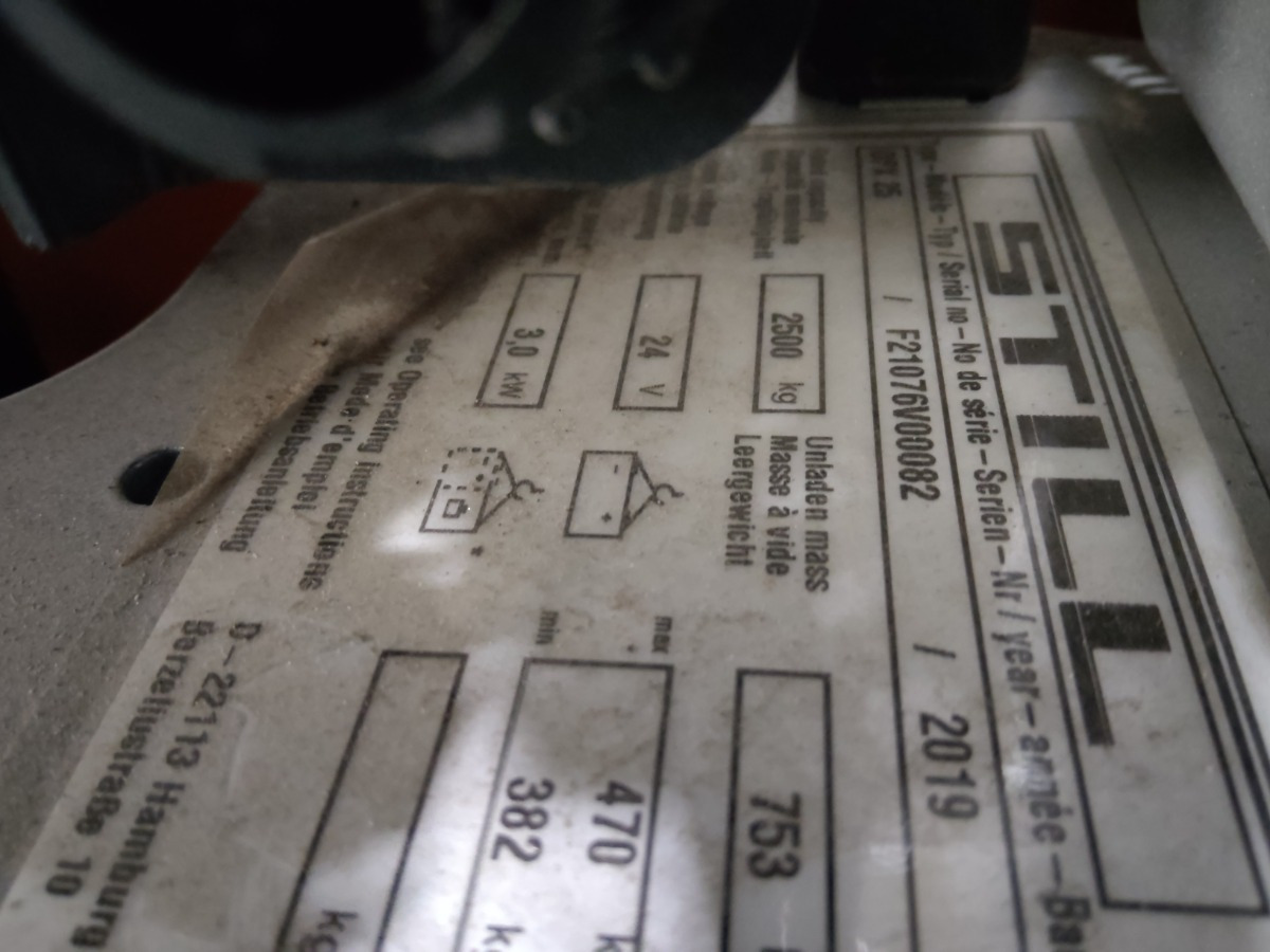 Still OPX25 - Užsakytų prekių krautuvas: foto 5 Still OPX25 - Užsakytų prekių krautuvas: foto 5