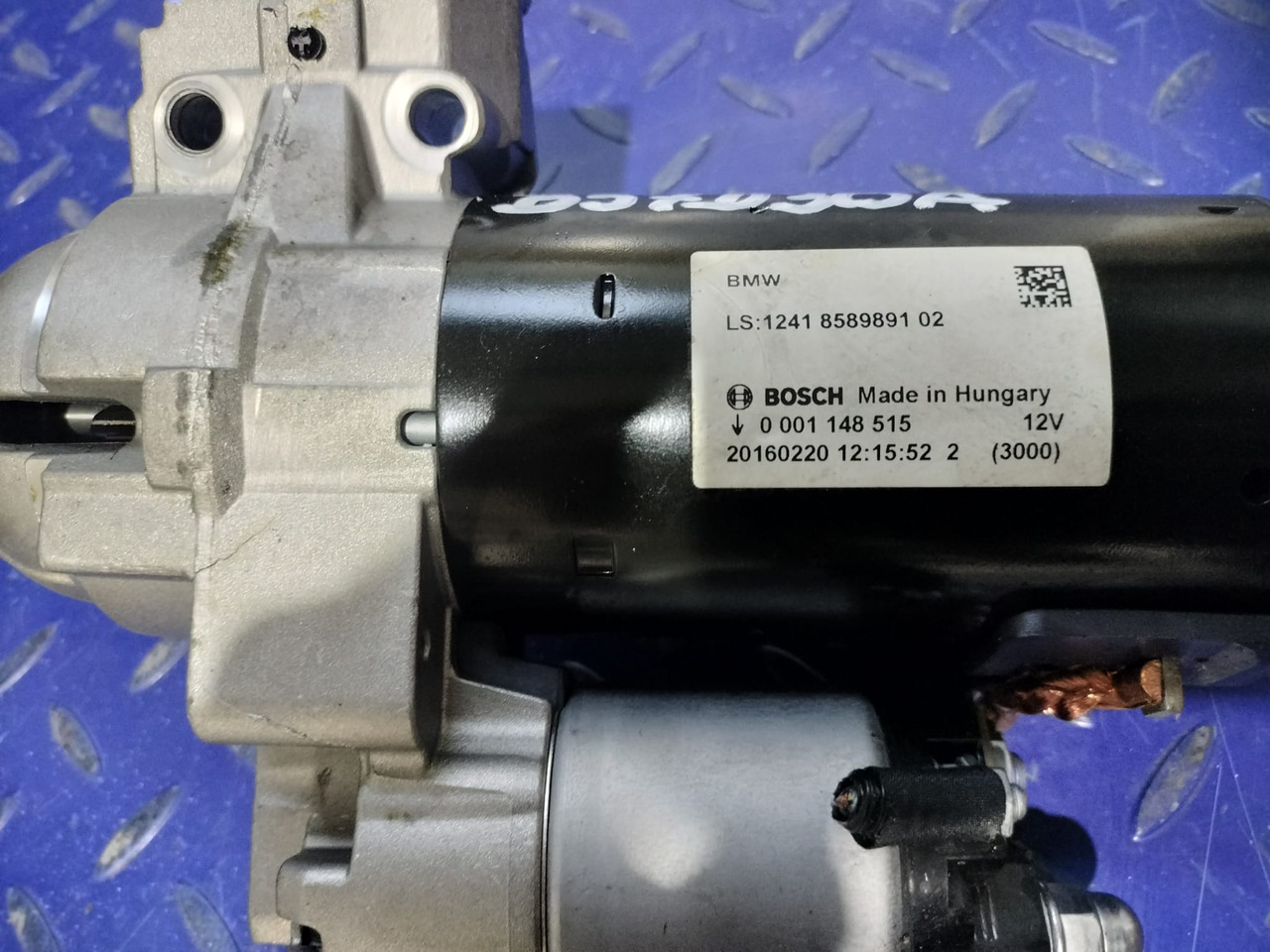 BOSCH Starter BMW 12418589891 - Starteris - Sunkvežimis: foto 1 BOSCH Starter BMW 12418589891 - Starteris - Sunkvežimis: foto 1