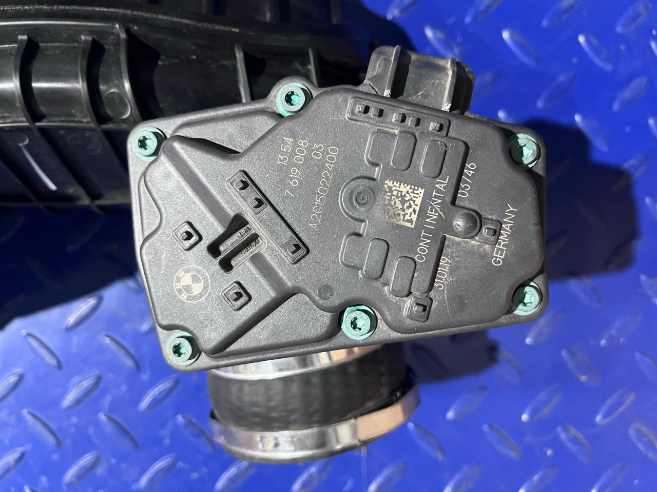 CONTINENTAL BMW 7619008 8601612 with throttle - Įsiurbimo kolektorius: foto 4 CONTINENTAL BMW 7619008 8601612 with throttle - Įsiurbimo kolektorius: foto 4