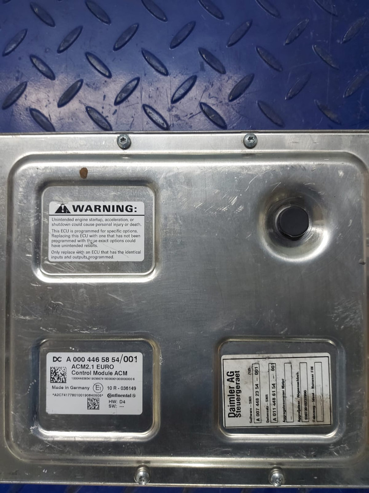 Mercedes Actros Atego ACM Euro 6 A0004465854 - Valdymo blokas - Sunkvežimis: foto 2 Mercedes Actros Atego ACM Euro 6 A0004465854 - Valdymo blokas - Sunkvežimis: foto 2