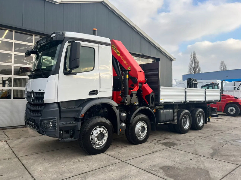 Mercedes-Benz Arocs 4140 K 8x4 Crane Truck - Sunkvežimis su kranu: foto 1 Mercedes-Benz Arocs 4140 K 8x4 Crane Truck - Sunkvežimis su kranu: foto 1