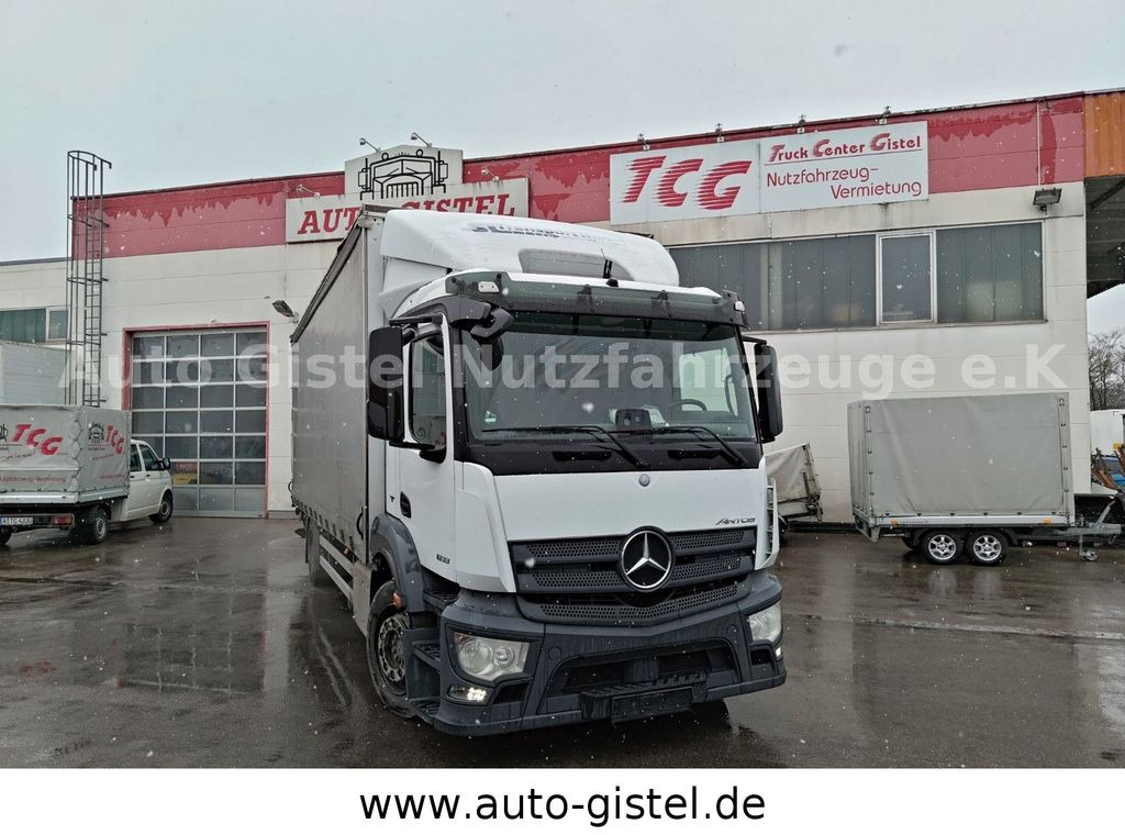 Mercedes-Benz Antos 1833 4x2 BL*Dautel DL1500s Hebebühne - Tentinis sunkvežimis: foto 1 Mercedes-Benz Antos 1833 4x2 BL*Dautel DL1500s Hebebühne - Tentinis sunkvežimis: foto 1