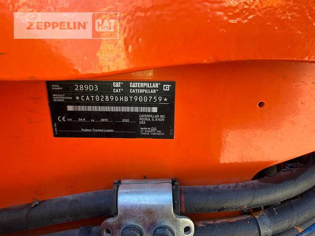 Cat 289D - Mini krautuvas: foto 5 Cat 289D - Mini krautuvas: foto 5