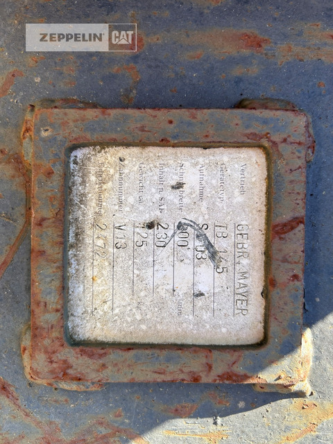 Mini ekskavatorius Cat 302.7D: foto 11