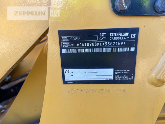Ratinis krautuvas Cat 908M: foto 22 Ratinis krautuvas Cat 908M: foto 22
