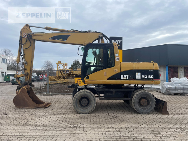 Cat M316C - Ratinis ekskavatorius: foto 2 Cat M316C - Ratinis ekskavatorius: foto 2