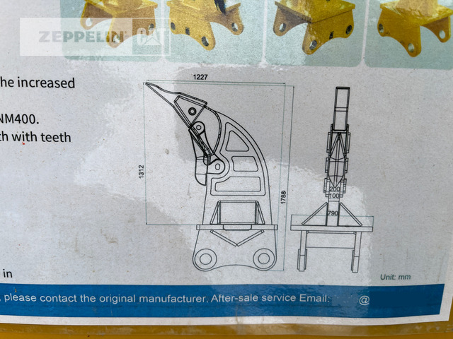 Komponenten Aufreißer 374 - Purentuvas - Statybinė technika: foto 3 Komponenten Aufreißer 374 - Purentuvas - Statybinė technika: foto 3