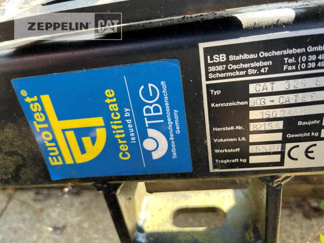 Cat Steinschlagschutzgit - Padargas - Šakinis krautuvas: foto 4 Cat Steinschlagschutzgit - Padargas - Šakinis krautuvas: foto 4