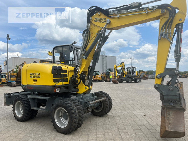 Wacker EW100 - Ratinis ekskavatorius: foto 4 Wacker EW100 - Ratinis ekskavatorius: foto 4