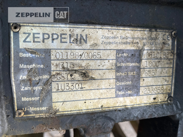 Zeppelin Sieblöffel MS10 - Rūšiavimo kaušas: foto 3 Zeppelin Sieblöffel MS10 - Rūšiavimo kaušas: foto 3