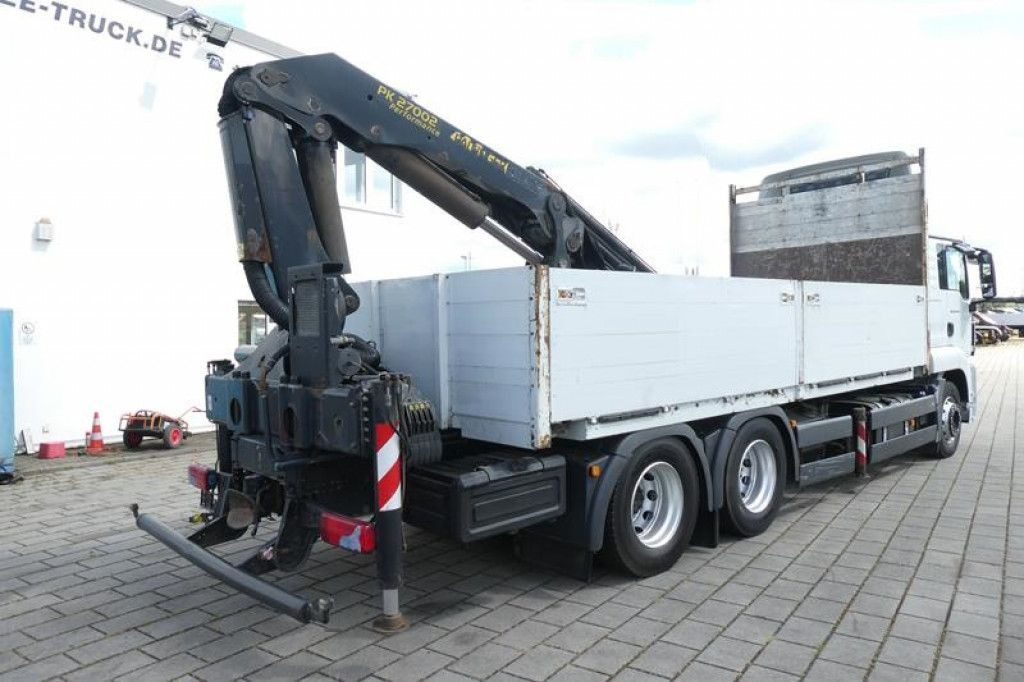 MAN TG-S 26.440 6x4 Pritsche Heckkran PK 27002+Funk - Sunkvežimis su kranu: foto 5 MAN TG-S 26.440 6x4 Pritsche Heckkran PK 27002+Funk - Sunkvežimis su kranu: foto 5