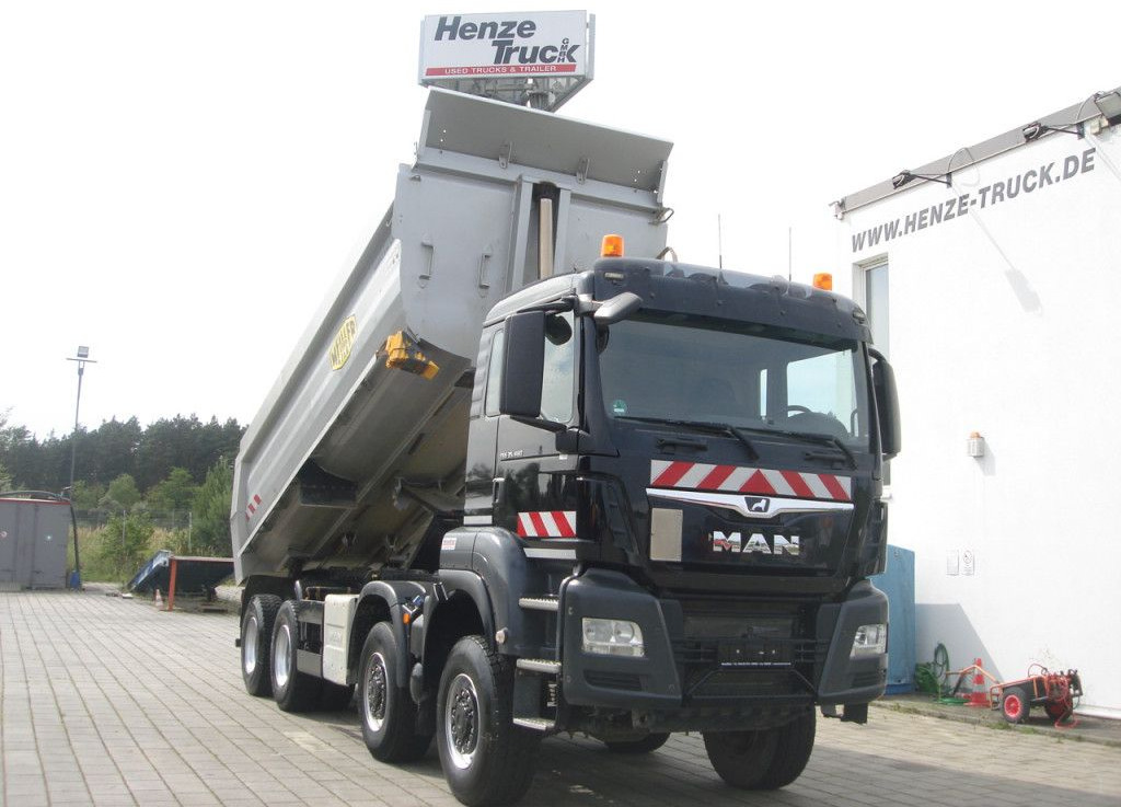 MAN TG-S 35.460 8x6 4 Achs Muldenkipper Meiller 18m³ - Nuožulnaus pakėlimo ant platformos sunkvežimis: foto 1 MAN TG-S 35.460 8x6 4 Achs Muldenkipper Meiller 18m³ - Nuožulnaus pakėlimo ant platformos sunkvežimis: foto 1