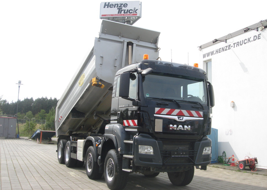 MAN TG-S 35.460 8x6 4 Achs Muldenkipper Meiller 18m³ - Savivartis: foto 1 MAN TG-S 35.460 8x6 4 Achs Muldenkipper Meiller 18m³ - Savivartis: foto 1
