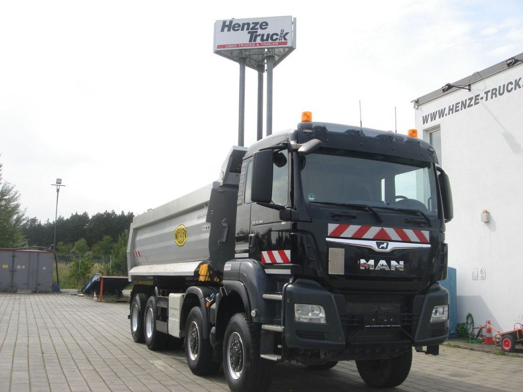 MAN TG-S 35.460 8x6 4 Achs Muldenkipper Meiller 18m³ - Savivartis sunkvežimis: foto 2 MAN TG-S 35.460 8x6 4 Achs Muldenkipper Meiller 18m³ - Savivartis sunkvežimis: foto 2