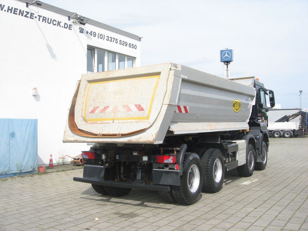 MAN TG-S 35.460 8x6 4 Achs Muldenkipper Meiller 18m³ - Nuožulnaus pakėlimo ant platformos sunkvežimis: foto 5 MAN TG-S 35.460 8x6 4 Achs Muldenkipper Meiller 18m³ - Nuožulnaus pakėlimo ant platformos sunkvežimis: foto 5