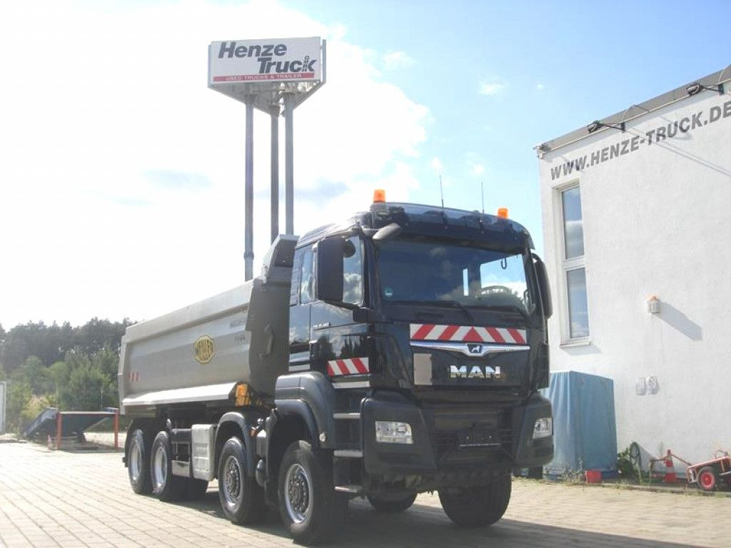 MAN TG-S 35.460 8x6 4 Achs Muldenkipper Meiller 18m³ - Nuožulnaus pakėlimo ant platformos sunkvežimis: foto 5 MAN TG-S 35.460 8x6 4 Achs Muldenkipper Meiller 18m³ - Nuožulnaus pakėlimo ant platformos sunkvežimis: foto 5