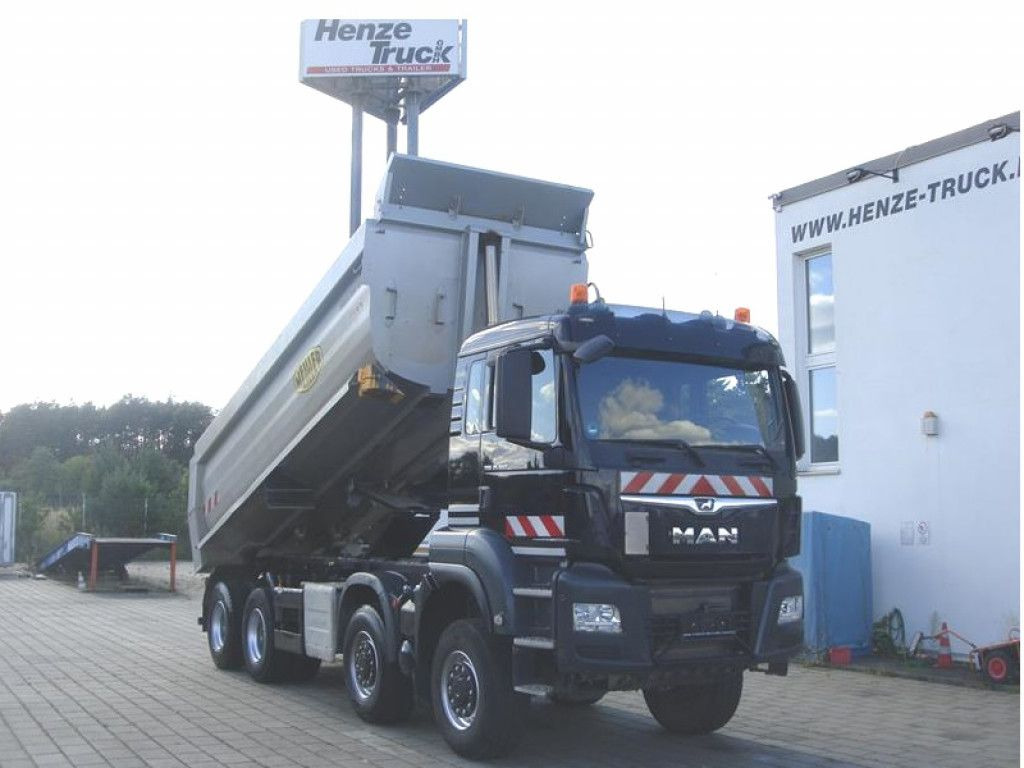 MAN TG-S 35.460 8x6 4 Achs Muldenkipper Meiller 18m³ - Nuožulnaus pakėlimo ant platformos sunkvežimis: foto 1 MAN TG-S 35.460 8x6 4 Achs Muldenkipper Meiller 18m³ - Nuožulnaus pakėlimo ant platformos sunkvežimis: foto 1