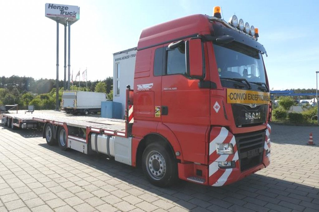 MAN TG-X 24.500 6x2-4 LL-U Pritsche Maschinentranspo - Platforminis/ Bortinis sunkvežimis: foto 3 MAN TG-X 24.500 6x2-4 LL-U Pritsche Maschinentranspo - Platforminis/ Bortinis sunkvežimis: foto 3