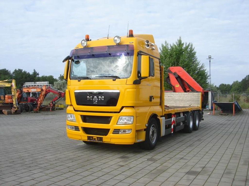 MAN TG-X 26.440 6x4 BL Pritsche Heckkran Palf. PK 42 - Sunkvežimis su kranu: foto 2 MAN TG-X 26.440 6x4 BL Pritsche Heckkran Palf. PK 42 - Sunkvežimis su kranu: foto 2