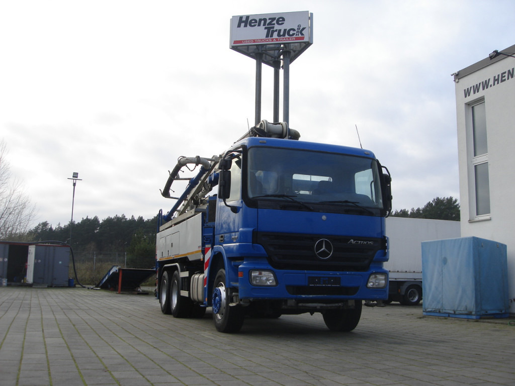 MERCEDES-BENZ Mercedes-Benz Actros Betonpumpe 2632 6x4 Schwing 24m - Betono siurblys: foto 4 MERCEDES-BENZ Mercedes-Benz Actros Betonpumpe 2632 6x4 Schwing 24m - Betono siurblys: foto 4