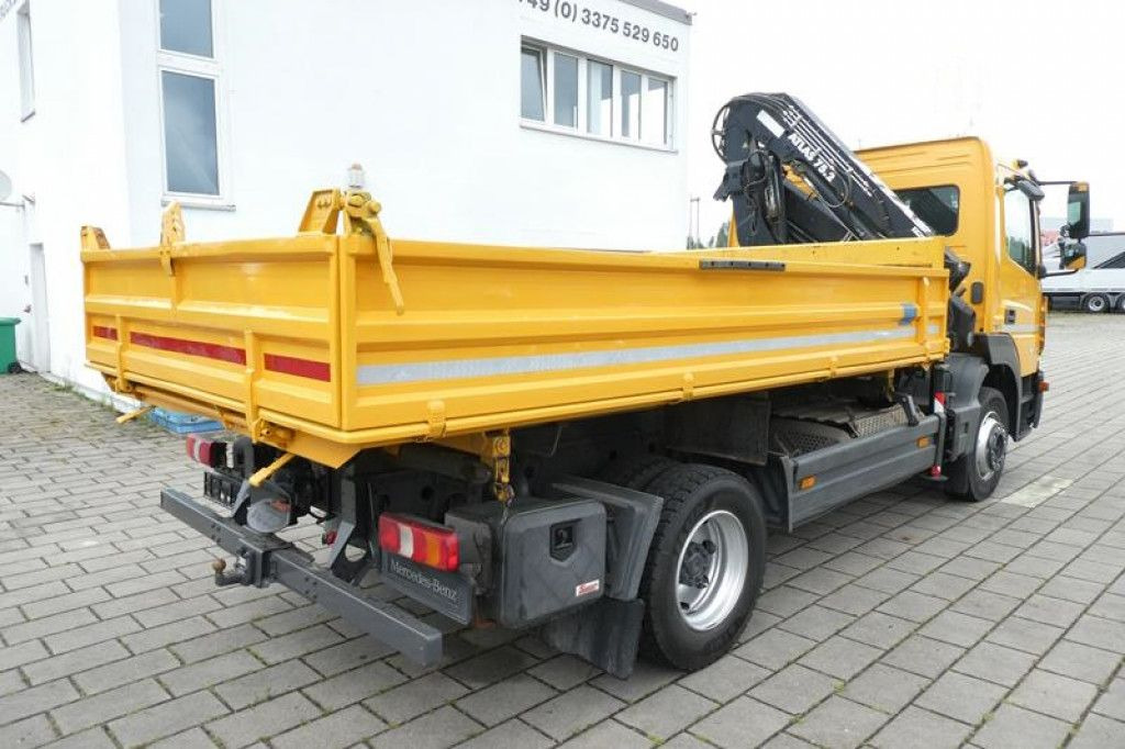 Mercedes-Benz Atego 1224 K 2-Achs Kipper Kran 2x Hdr Ausschub - Savivartis sunkvežimis, Sunkvežimis su kranu: foto 5 Mercedes-Benz Atego 1224 K 2-Achs Kipper Kran 2x Hdr Ausschub - Savivartis sunkvežimis, Sunkvežimis su kranu: foto 5