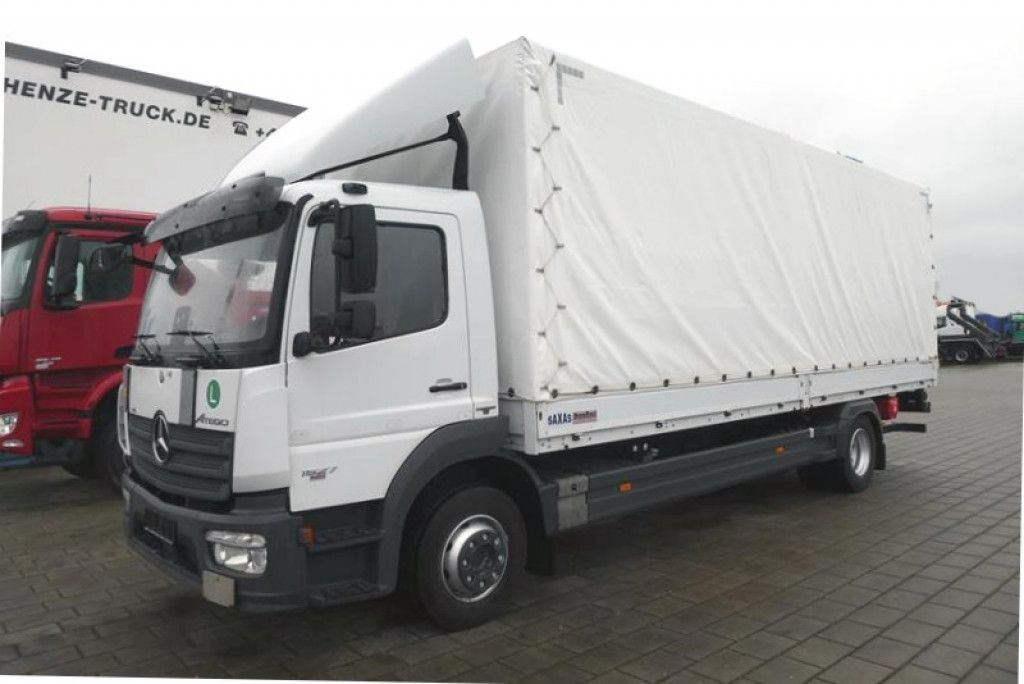 Mercedes-Benz Atego 1527 L Pritsche LBW - Tentinis sunkvežimis: foto 2 Mercedes-Benz Atego 1527 L Pritsche LBW - Tentinis sunkvežimis: foto 2