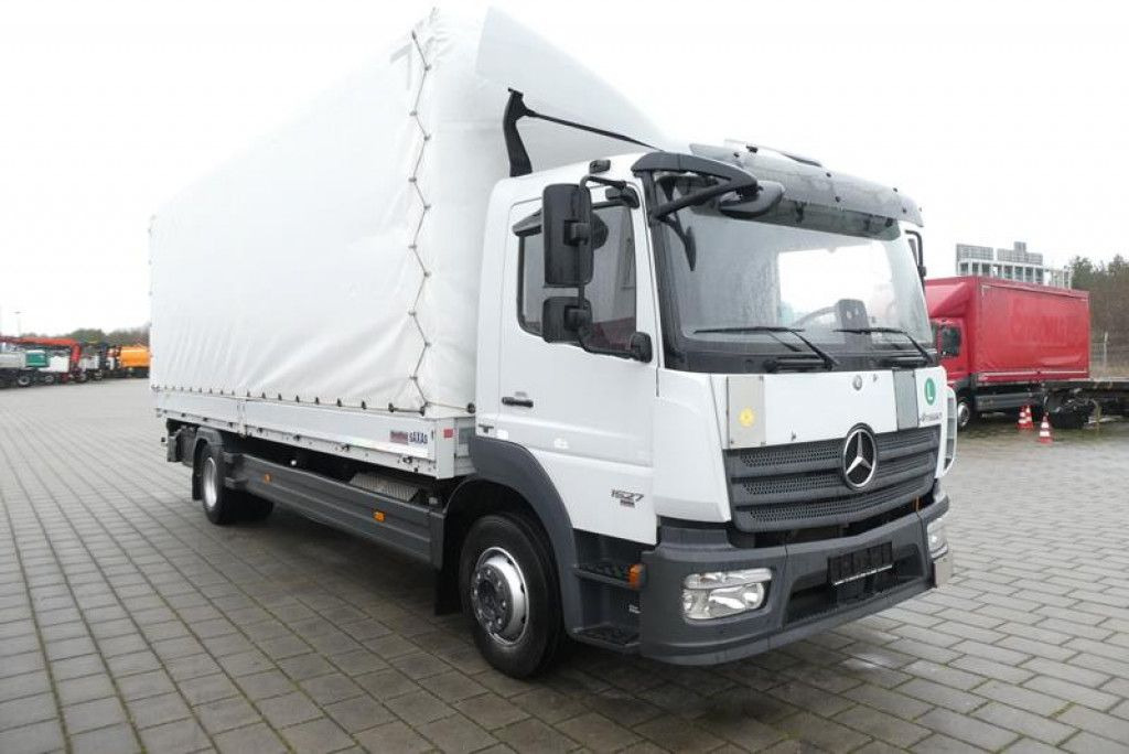 Mercedes-Benz Atego 1527 L Pritsche LBW - Tentinis sunkvežimis: foto 1 Mercedes-Benz Atego 1527 L Pritsche LBW - Tentinis sunkvežimis: foto 1