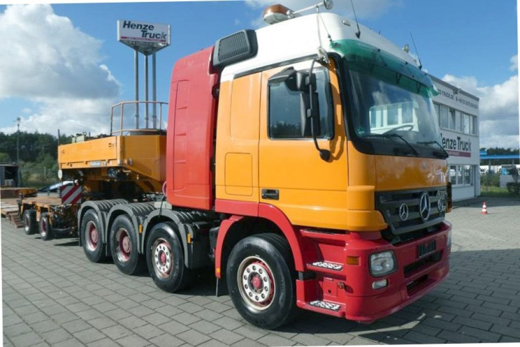 Mercedes-Benz Actros 4160 SLT 8x4/4 SZM TITAN -155to.-!! - Vilkikas: foto 1 Mercedes-Benz Actros 4160 SLT 8x4/4 SZM TITAN -155to.-!! - Vilkikas: foto 1