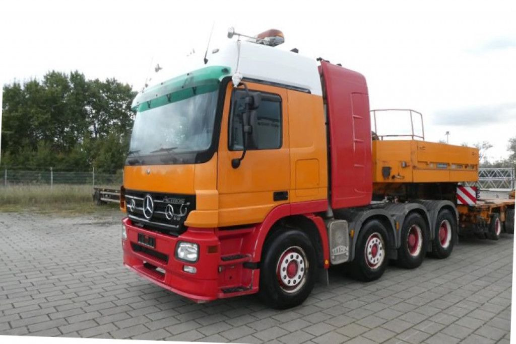 Mercedes-Benz Actros 4160 SLT 8x4/4 SZM TITAN -155to.-!! - Vilkikas: foto 2 Mercedes-Benz Actros 4160 SLT 8x4/4 SZM TITAN -155to.-!! - Vilkikas: foto 2